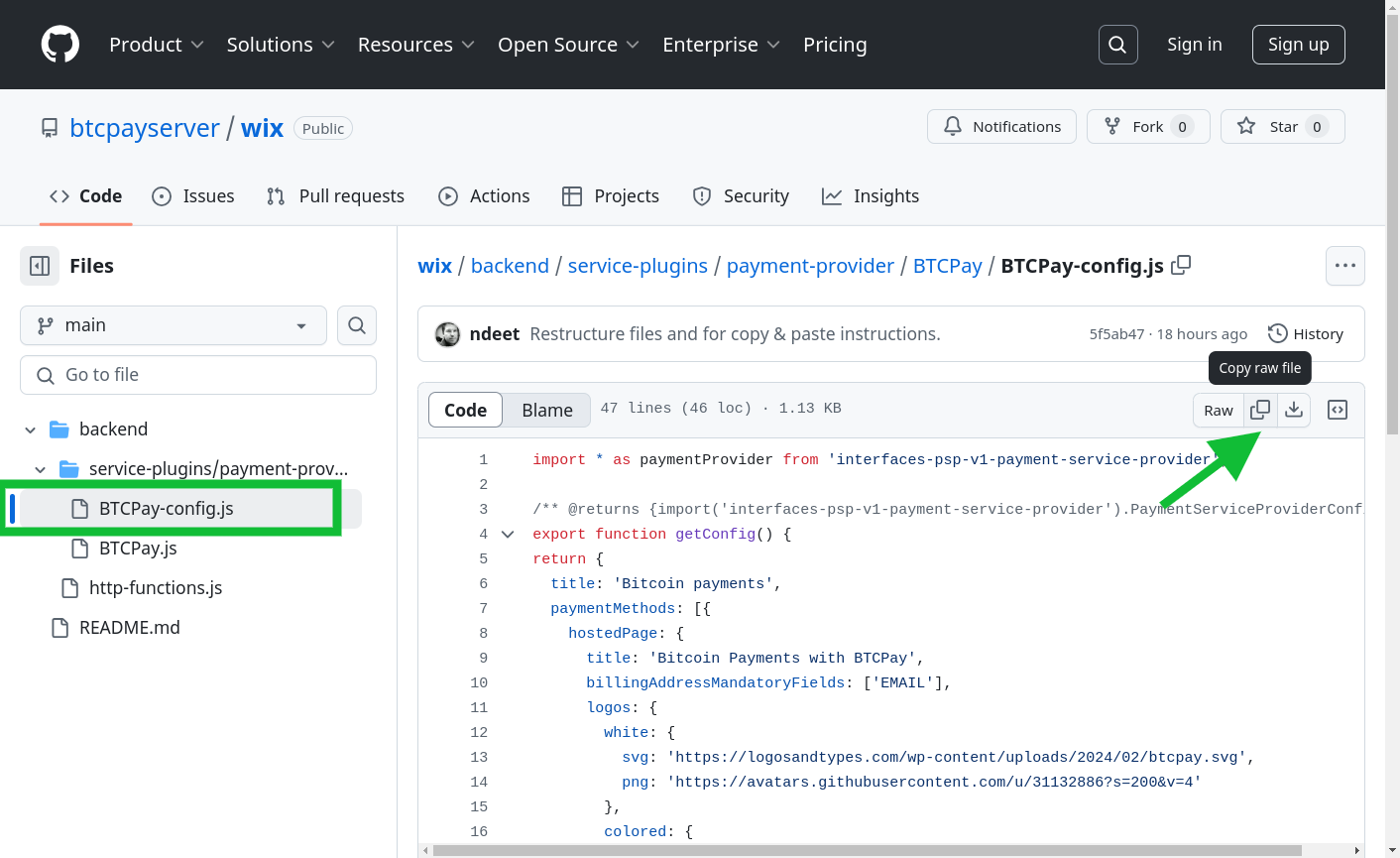 BTCPay-config.js BTCPay-config.js