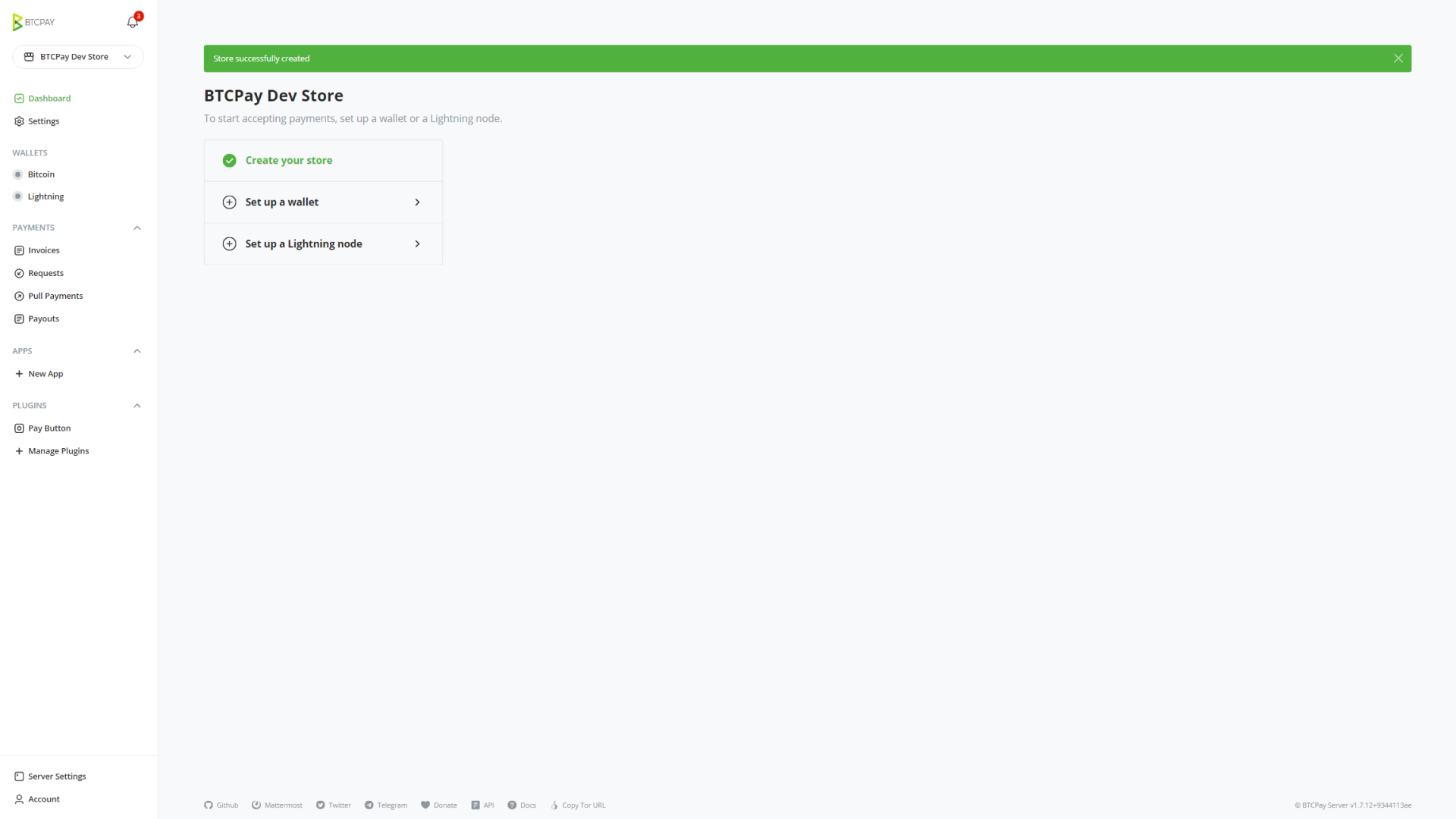 BTCPay Server Vault configuration BTCPay Server Vault configuration