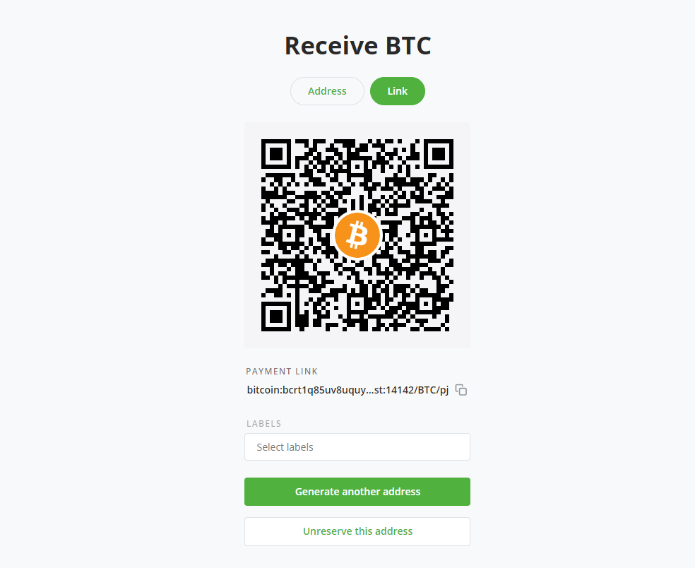 Wallet Receive Two Wallet Receive Two