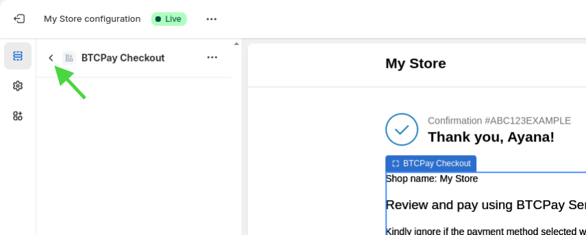 App Setup: Step 12.1